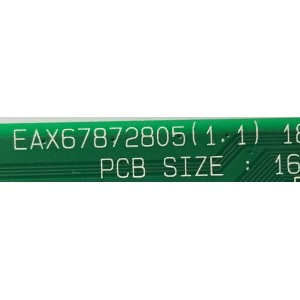 MAIN LG / EBU64745504 / EAX67872805 (1.1) / PANEL NC490DGG AAGX3 / MODELO 49UK6300PUE.BUSWLJM