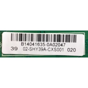 MAIN FUENTE (COMBO) SANYO / 02-SHY39A-CXS001 / TP.MS3393T.PB79 / 3MS3393X-2 / B14041635 / PANEL T420HVN06.1 / MODELO DP42D24-00