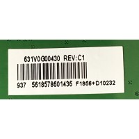 MAIN TOSHIBA / 631V0G00430 / 691V0G00430 / UCI VTV-L55731 REV:1A / 2992G / PANEL U500DU01 TW107 REV:CD1.AA / DISPLAY V500U2-T01 / MODELO 50LF711U20