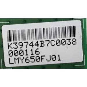 T-CON SONY / LJ94-39744B / 17Y_SGU13TSTLTA4V0.1 / 39744B / PANEL YD7S650DND01B / MODELOS XBR-65X900E / XBR-65X905E / XBR-65X907E