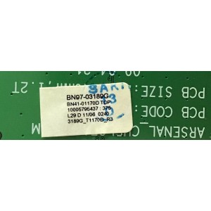 MAIN SAMSUNG / BN94-02979K / BN41-01170D / BN97-03189G / PANEL T550FBE1-DB / MODELOS UN55B7100WFUZA / UN55B7100WFXZA / SUSTITUTAS BN94-02787D / BN94-02787E / BN94-02979A / BN94-02979J / BN94-02979C / BN94-02979D / BN94-02979E / BN94-02979F / BN94-02979G 