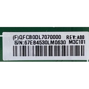 MAIN PARA MONITOR DELL / QFCB0DL707 / 715G7934-M0E-000-0H4F / (F)QFCB0DL7070000 / PANEL MV215FHM-N30 / MODELO P2217H