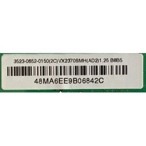 MAIN PARA MONITOR VIEWSONIC / 3523-0652-0150 / 0171-2271-4842 / PANEL RB5LM230WFA (SA)(Q3) / MODELO VX2370SMH-LED