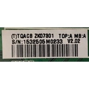 MAIN AOC / TQACBZKD7301 / 715G3759-M0F-000-005K / (T)TQACBZK07301 / PANEL TPM215HW01-H1L01 REV:C1D / MODELO LE22H067