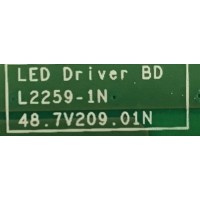 LED DRIVER PARA MONITOR HP / 55.7V204.A01G / 48.7V209.01N / 23313080 / PANEL LM300WQ6 (SL)(A1) / MODELO Z30I IPS