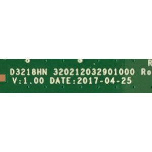 MAIN PARA MONITOR DELL / 201L32BUCFTNDK000 / 320212032901000 / KB6160 / PANEL BOEA320WU1 / MODELO D3218HNO