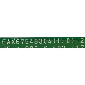 MAIN LG / EBU64422801 / EAX67548304(1.0) / 64422801 / 85581401 / PANEL LC320DUE (FK)(A1) / MODELO 32LV760M-UC.AUSYLJM