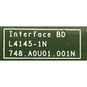 MAIN PARA MONITOR HP / L4145-1N / 748.AOU01.001N / PANEL LTM240CL04 / MODELO E242