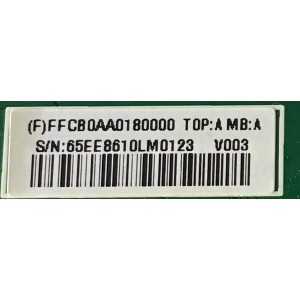 MAIN PARA MONITOR AOC / FFCB0AA018 / 715G7639-M0A-000-004K / (F)FFCB0AA0180000 / PANEL LM270WF (S2)(CQ) / MODELO 270LM00005