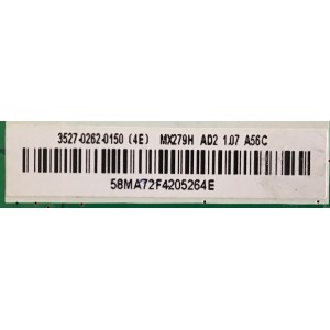MAIN PARA MONITOR ASUS / 3527-0262-0150 / 0171-2271-4674 / PANEL R5ALM270WF (SA)(A2) / MODELO MX279H