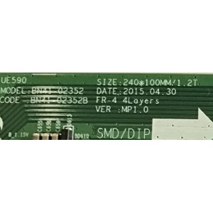MAIN PARA MONITOR SAMSUNG / BN91-17819P / BN41-02352B / PANEL M280DGJ-L30 / MODELO LU28E570DS/ZA LA01