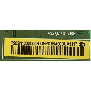 MAIN PARA MONITOR HP / 7902N1300D00R / 492A014D1300R / ILIF-257 V.A / PANEL HT215F01-100 / MODELO LA2206X