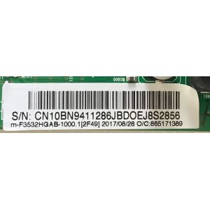 MAIN PARA MONITOR SAMSUNG / BN94-11286J / BN41-02521B / BN9411286J / PANEL CY-MK315BNLV2V / MODELO MODELO LS32F351FUNXZA FB02