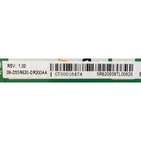 LED DRIVER TCL / 08-D55R620-DR200AA / 40-55R620-DRA4LG / GT0001647A / PANEL LVU550NDBL / MODELO 55R625