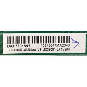 MAIN INSIGNIA / T8-UX38009-MA200AA / 40-UX38NA-MAG2HG / V8-UX38001-LF1V208 / PANEL LSC480HN10-B01 / MODELO NS-48DR510NA17