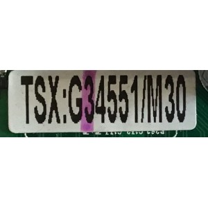 MAIN PARA TV HAIER / 2CCL005Q500M001 / G34551/M30 / TSX:G34551/M30 / PANEL V00HJ1-P01 REV.C1 / MODELO LE50F2280