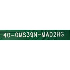 MAIN PARA TV TCL / V8-0MS39AR-LF1V002(G4) / 40-0MS39N-MAD2HG / GTO000018A / PANEL LVF400CM0T E20 / MODELO 40FD2700