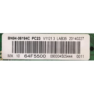 MAIN PARA TV SAMSUNG / BN94-06194C / BN41-01964A / BN97-07107Y / MODELO PN64F5500AFXZA UW01