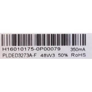 MAIN FUENTE PARA TV PROSCAN / 22002A0121T-P5 / TP.MS3393T.PB758 / P3S160115 / PANEL BOEI320WX-01 / MODELO PLDED3273A-F