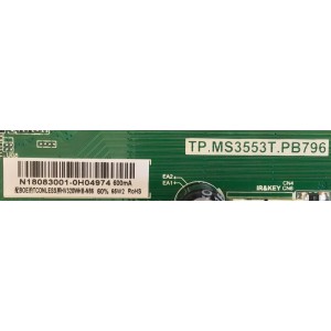 MAIN FUENTE PARA TV INSIGNIA / 3200549180 / TP.MS3553T.PB796 / 3200453T7115005 / 20180727_223826 / PANEL BOEI320WX1-01 / MODELO NS-32D220NA18