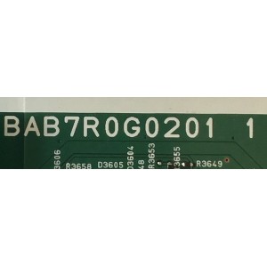 MAIN PARA TV FUNAI / AA7URUT-50UX / BAB7R0G0201 1 / PANEL V500DJ6-QE1 / MODELO 50PFL5602/F7 A