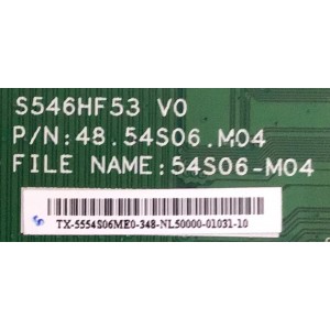MAIN PARA TV INSIGNIA / 55.54S06.ME0 / 48.54S06.M04 / S546HF53 V0 / 5554S06ME0 / PANEL T550HVN01.8 / MODELO NS-55D440NA14