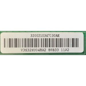 MAIN FUENTE PARA TV SAMSUNG / V3S32HU048A2 / S09802PN110A1 / 3200210347030AE / MODELO UN32J4000CF