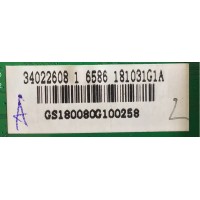 MAIN PARA TV MEMOREX / 34022608 / 35022747 REV-01 / 181031G1A / MOEDELO MTSU5078B