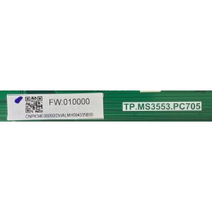 MAIN FUENTE PARA TV TOSHIBA / PK34E00050I / TP.MS3553.PC705 / H17020320 / PANEL K490WDRA / MODELO 49L420U