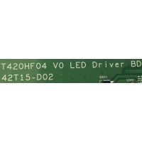 LED DRIVER PARA TV INSIGNIA / 55.54T04.D03 / T420HF04 V0 / 42T15-D02 / 5554T04D03 / PANEL T546HW04 V.0 / MODELO NS-55E790A12