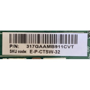 MAIN PARA TV INSIGNIA / 317GAAMB911CVT / TD.T950.61 / H1813639 / PANEL TPT3156B5-1A058.L / DISPLAY ST3151A05-8 / MODELO / NS-32DF310NA19