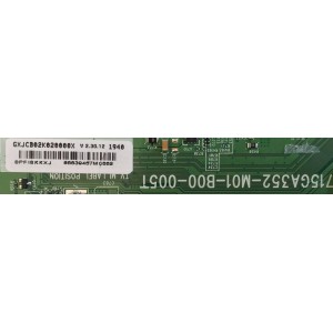 MAIN PARA TV VIZIO / 756TXJCB02K020 / GXJCB02K020000X / 715GA352-M01-B00-005T / PANEL TPT500U1-QVN03.U REV.SFB1GC / MODELOS M507RED-G1 LTCWZFKV
