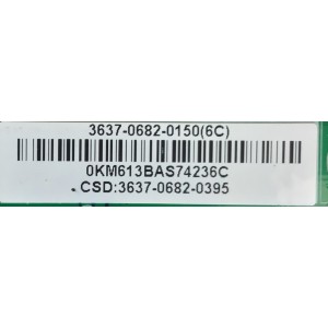 MAIN PARA TV JVC / 3637-0682-0150 / 0171-2271-3276 / 3637-0682-0395 / PANEL LC370WUG (RC)(A1) / MODELO JLC37B3000 TR1DAB