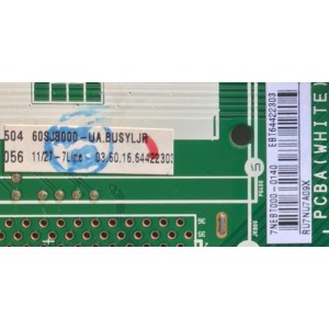 MAIN PARA TV LG / EBT64422303 / EAX67032905(1.0) / PANEL LC600EGF (FK)(M3) / MODELO 60SJ8000-UA.BUSYLJR