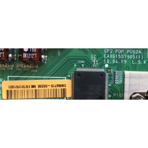 MAIN PARA TV LG / EBT61261901 / EAX61557905(1) / 60870103 / PANEL PDP50R10102 / MODELO 50PK750-UA AUSALHR