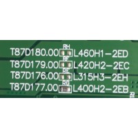 LED DRIVER PARA TV TOSHIBA / 27-D074270 / T87D177.00 / L400H2-2EB / PANEL V400HK2-LS5 REV.C1 / MODELO 40L5200U2