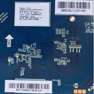 MAIN PARA TV ONN / NUMERO DE PARTE JUC7.820.00180256 / HLS373C-IU / 998D9U1C / 998DU1CM1491 / PANEL C500Y19-6P(UPF61SS01) / MODELO 100005396  / ESTA TARJETA ES CHINA Y ES UTILIZADA EN DIFERENTES MARCAS Y MODELOS / ENTRAR A DESCRIPCIÓN DEL PRODUCTO