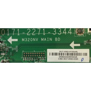 MAIN PARA TV VIZIO / 3637-0582-0150 / 0171-2271-3344 / 3637-0582-0395 / PANEL LC370EUG (SC)(R1) / MODELO M370NV LUAKGWAL