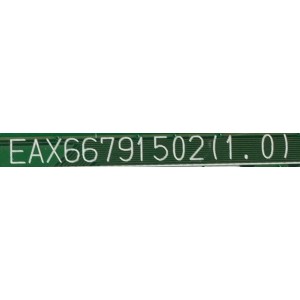 MAIN PARA TV LG / EBT64119206 / EAX66791502 (1.0) / 63572102 / MODELO 55LX770H-UA
