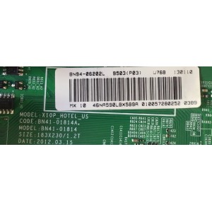 MAIN PARA TV SAMSUNG / BN94-06202L / BN41-01814A / BN97-06717P / MODELO HG46NA590LBXZA