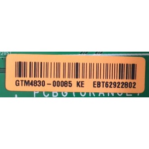MAIN PARA TV LG / EBT62922802 / EAX65576703 (1.0) / 62289002 / MODELO 32LS33A-5DC.AUSELJM