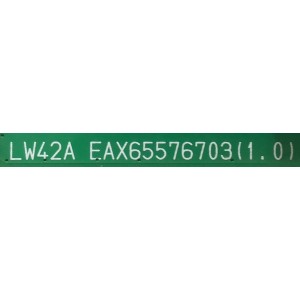 MAIN PARA TV LG / EBT62922802 / EAX65576703 (1.0) / 62289002 / MODELO 32LS33A-5DC.AUSELJM