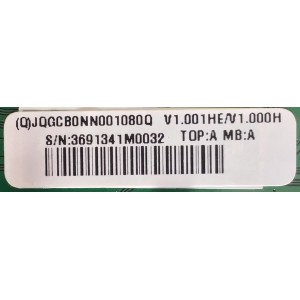 MAIN PARA TV NEC / JQGCB0NN001 / 715G7893-M0G-000-005K / (Q)JQGCB0NN001080Q / MODELO P554