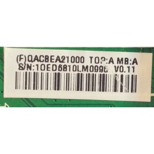 MAIN PARA MONITOR ACER / QACBEA210 / 715G4235-M01-000-004L / (F)QACBEA21000 / PANEL LM230WF5 (TR)(C2) / MODELO S232HL ETLQY