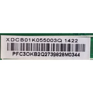 MAIN PARA TV NEC / XDCB01K055 / 715G729-M02-000-004K / XDCB01K055003Q / MODELO E554