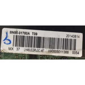 T-CON PARA TV SAMSUNG / BN95-01780A / BN41-02131A / BN97-08727A / PANEL CY-SH046DSLVXH / MODELOS LH46UEDPLGC/ ZA SS01 / LH46UEDPLGC/ZA VS04