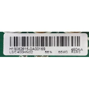 MAIN FUENTE PARA TV KC / H19082615 / GP.MS3553:PB801 / H19082615-0A00169 /JE400D3HE1N / 01.05000602 / PANEL LSC400HN02 / MODELO KC40V2 / ESTA TARJETA ES CHINA Y ES UTILIZADA EN DIFERENTES MARCAS Y MODELOS / ENTRAR A DESCRIPCIÓN DEL PRODUCTO