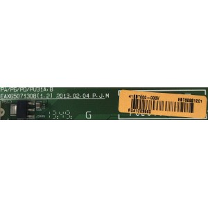 MAIN PARA TV LG / EBT62921201 / EAX65071308(1.2) / RU41C03560 / PANEL PDP50R50000 / MODELO 50PN6500-UA BUSLLJR