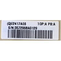 FUENTE DE PODER PARA TV PANASONIC / E2417AE6 / 715G7272-P02-001-003S / (Q)E2417AE6 / MODELO TH-43LFE8U