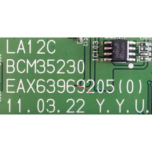 MAIN PARA TV LG / EBT61399411 / EAX63969205(0) / PANEL LC470EUF(SD)(F3) / MODELO 47LW6500-UA.AUSYLUR
